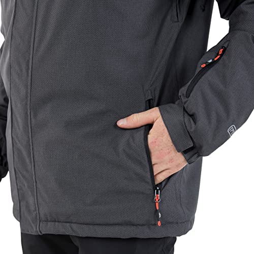 Chaqueta para Hombre Trespass impermeable con capucha ajustable 4