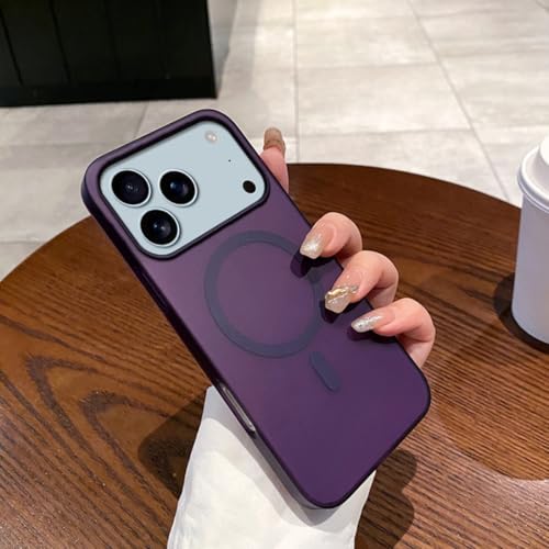 Coque fine iPhone 14 Pro Max violette pour charge sans fil au quotidien