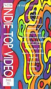 Indie Top Video Take Six VHS videocasetera música independiente coleccionismo formato físico PAL