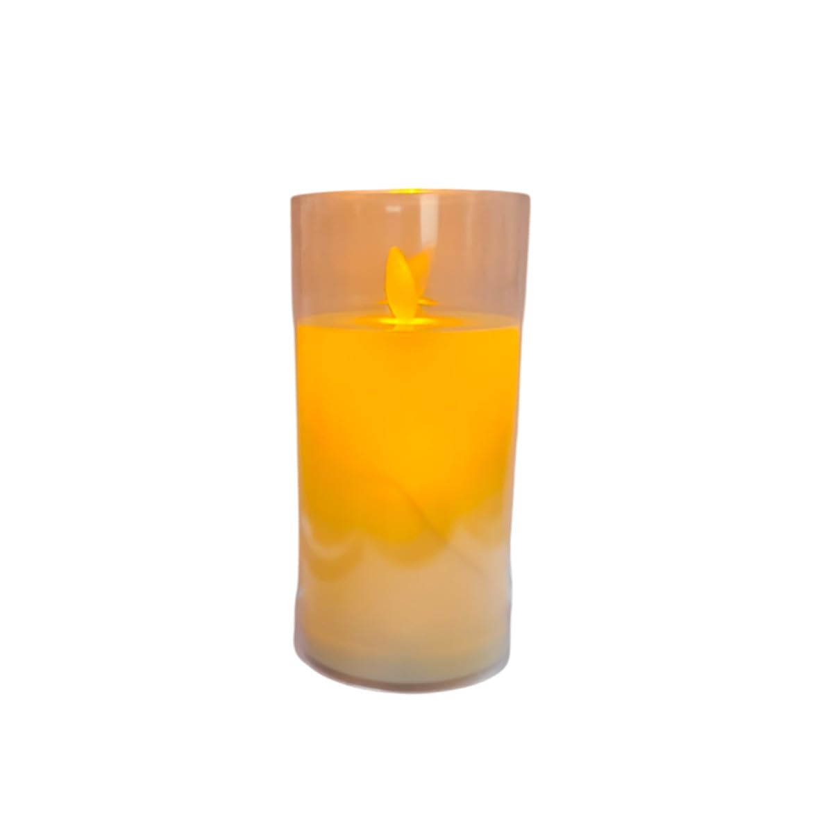 Abee 4-Inch Realistic Flameless LED Candle | Glass Look | Battery Operated Warm Flickering Light | Decorative Diya for Home, Temple, Wedding, Festive & Romantic Ambience | Safe for Kids-image-46