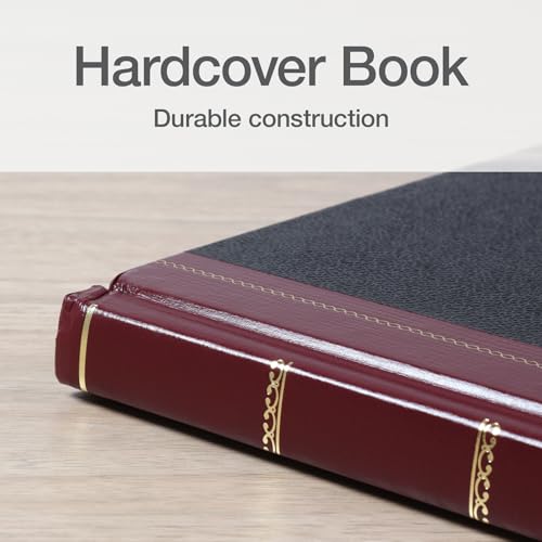 Boorum & Pease Record Book avec réglure Record Ruled et couverture rigide 300 pages