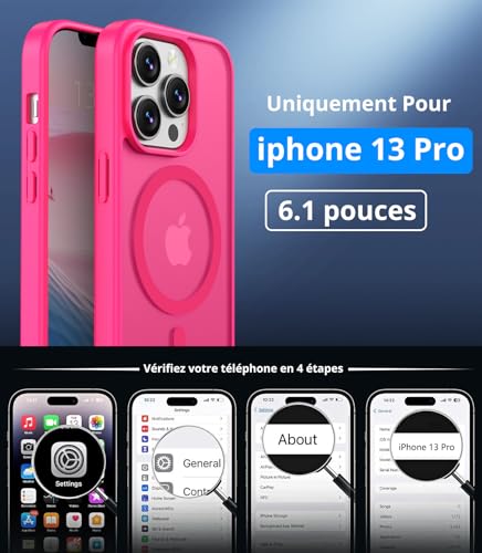 Coque fine iPhone 13 Pro Vansdon MagSafe contre les chutes et rayures - 4