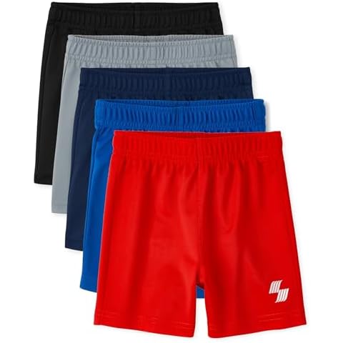 The Children's Place Boys' Basketball Shorts Cover