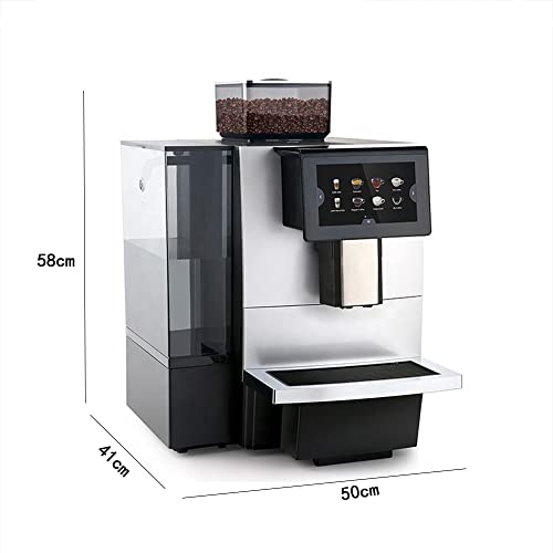 Café automático y máquinas de café espresso, máquinas de café comerciales programables con sistema de leche, sistema de… - Imagen 8