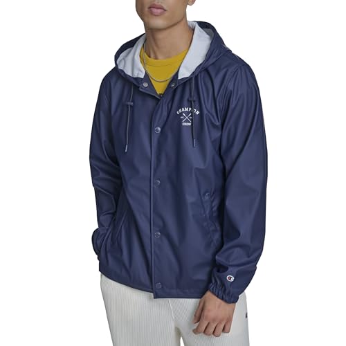 Image of Champion Men's Rubberized Rain Hoody Jacket