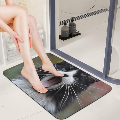 Tapis de bain absorbant séchage rapide envers caoutchouc - 8