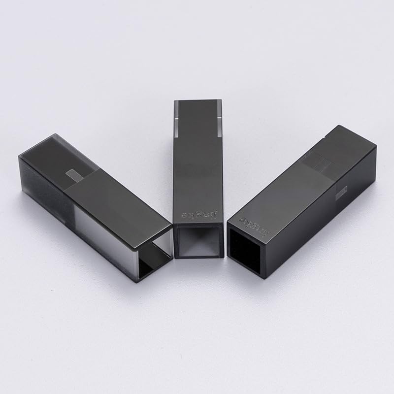 Cubeta de longitud de trayectoria óptica, cubeta de cuarzo de microvolumen con tapa para aplicaciones de 200 ul