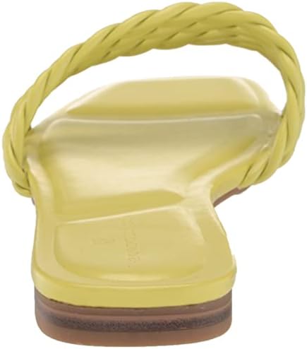 Bandolino Women's SOYOU Flat Sandal, Yellow 700, 7 | Image 2