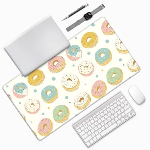 Tapis de souris de jeu donuts grand format pour protéger votre grand bureau