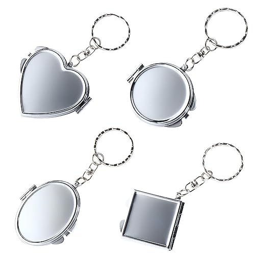 Espejos para Maquillaje Mini Plegables x4