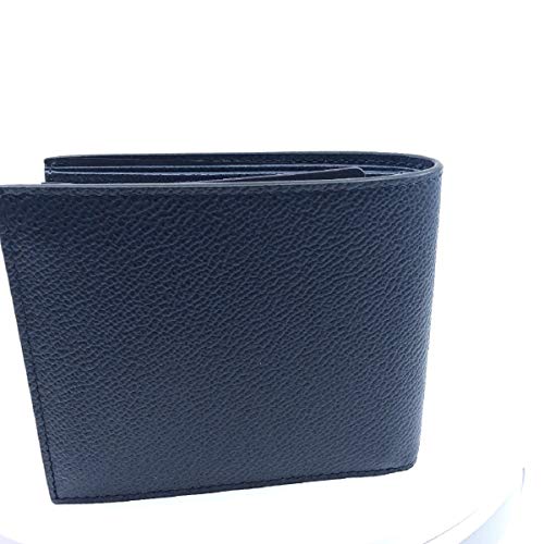 Prada Orizzontale Blue Vitello Micro Grain Leather Iconic Triangle Logo Wallet 2Mo513 #TOP3
