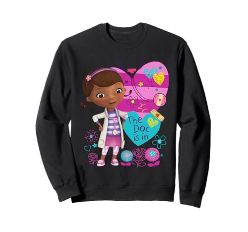 Sweatshirt Doc McStuffins Disney anti-irritation coton doux pour enfant