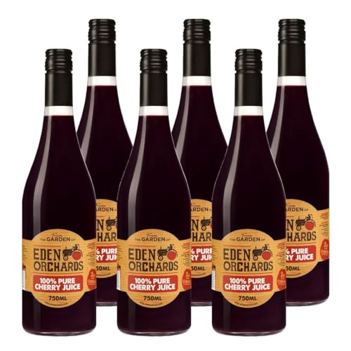 Eden Orchards 100% Pure Cherry Juice, 750ml x6