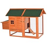 gabbia cova 120 x 50 FACILE DA PULIRE: Dotato di più sportelli con chiusura per facilitare l'accesso e la pulizia. Il vassoio estraibile rende facile pulire la base della casetta per galline. Dimensioni generali: 170L x 81P x 110Acm.