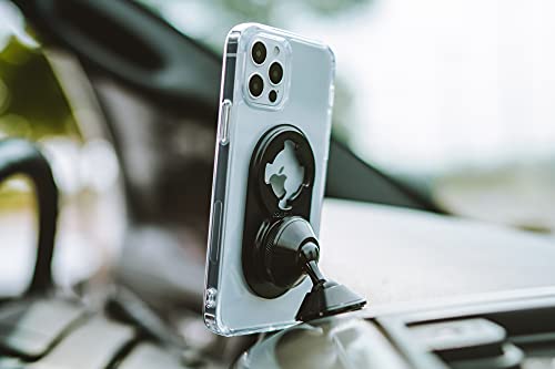 Rokform – Universal Adapter With Twist Lock, Magnetic Phone Mount, Adapter Mounts To Almost Any Smartphone, Phone Case, Tablet, Or Flat Surface With 3M Vhb Adhesive (Black) #TOP6