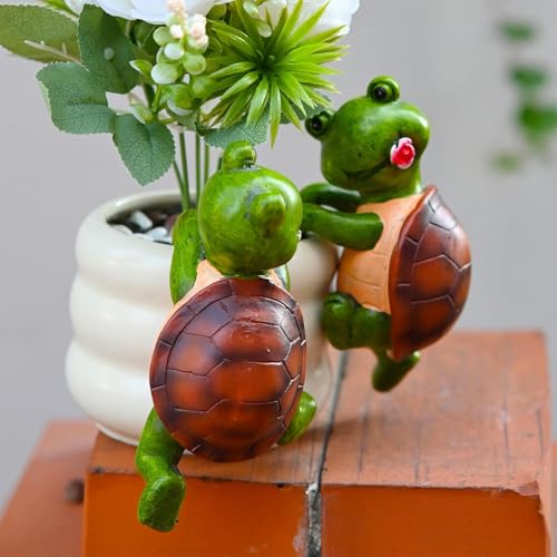 Tortugas escaladoras para macetas: decora con un toque original 4