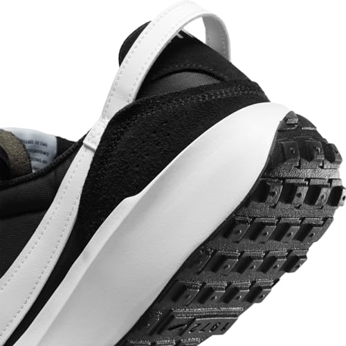 Nike Men's Waffle Debut Sneaker, Black/White, 11