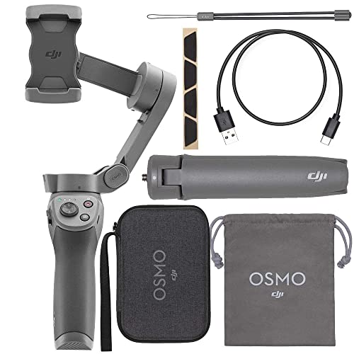 DJI Osmo Mobile 3 Combo - 3-Axis Smartphone Gimbal Handheld Stabilizer Vlog Youtuber Live Video for iPhone Android