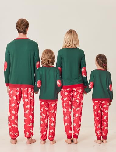 Ekouaer Christmas Child Pajamas Sets X-mas Holiday Pjs2