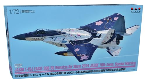 プラッツ 1/72 航空自衛隊 F-15J イーグル 第306飛行隊 2024 小松基地航空祭 航空自衛隊70周年記念塗装機 ...