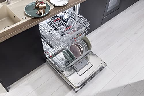 Hisense HV661C60 - Lavavajillas Integración, Capacidad para 16 Servicios, 3 Bandeja, 60 cm, 5 Programas, Filtro Autolimpiable, Contador Digital con Programa Ecológico, Silencioso - imagen 3