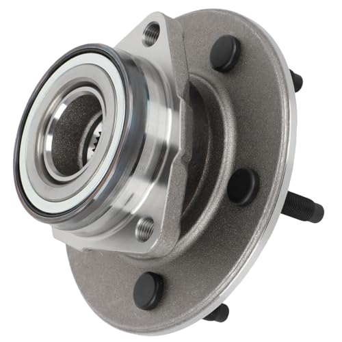 ECCPP 515038 Front Wheel Hub and Bearing Assembly Fits for 2000 2001 for Dodge Ram 1500 4X4 4WD Only No ABS Driver or Passener Side