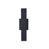 Craftmade ZA2600-MN-LED Rens Outdoor Wall Sconce, 1-Light LED 20 Watts, Midnight, 16