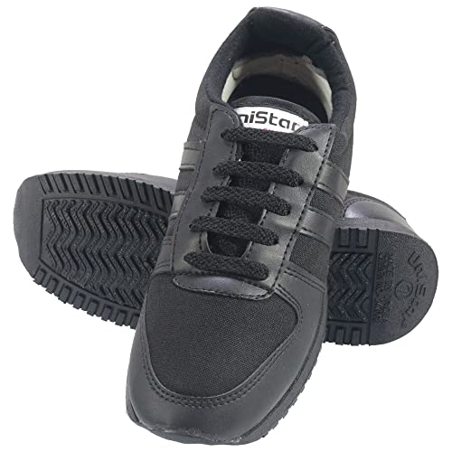 Image of Unistar Men's Lb-02 Black Running Shoes - 10 UK (38 EU) (035)