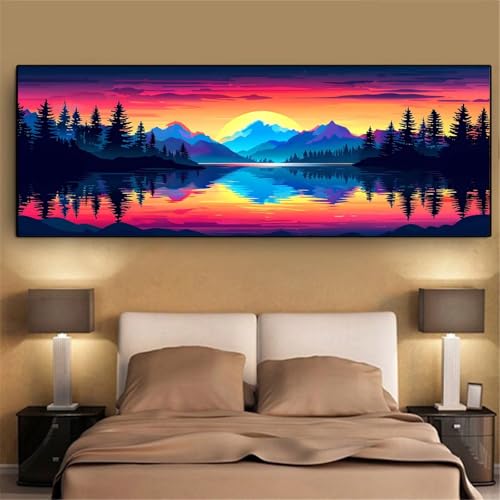 Diamond Painting Kit Complet Idée Cadeau Adulte Grand Format - 2