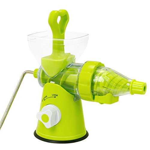 KOK Single Auger Manual Hand Juicer Fruit Squeezer Multifunctional Healthy Natural Fruit&vegetable&Wheatgrass Juice