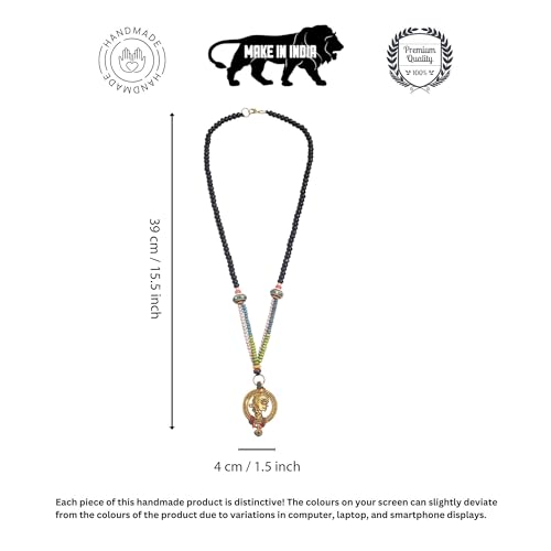 Image of AAKRITI ART CREATIONS Handcrafted Tribal & Ethnic Necklace Collection | Royal, Empress & Nomadic-Inspired Artisan Jewelry | Moonstone, Henna, Floral & Carnival Designs for Women