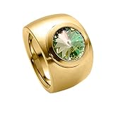 Der Bandring, der auch als Designerring oder Verlobungsring auf sich aufmerksam macht ist aus nickelfreiem Edelstahl gefertigt, ist antiallergen und kann von Allergikern getragen werden.