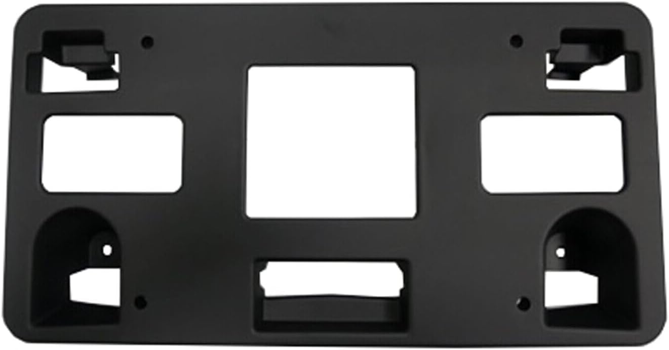 DAT AUTO PARTS Front License Plate Bracket Frame Cover Tag Holder Replacement for 2016-2018 Chevrolet Cruze Sedan RS Models and 17-18 Hatchback RS Models Black Textured Plastic GM1068219 84063767