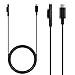 Produktbild MoKo USB-C Ladekabel (5ft/1.5m), Surface USB Tpy C Ladegerät Kompatibel mit Microsoft Surface Pro 3/4/5/6, Surface Book 1/2, Surface Laptop/Laptop 2, Surface 3/Studio/Go, NUR Kabel - Schwarz