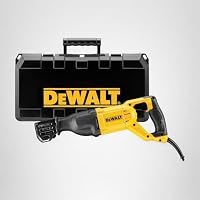DEWALT 1.100 Watt Säbelsäge (Hublänge 29 mm, max. Schnittleistung (Holz) 280 mm, inkl. Transportkoffer), DWE305PK – Ansicht 6