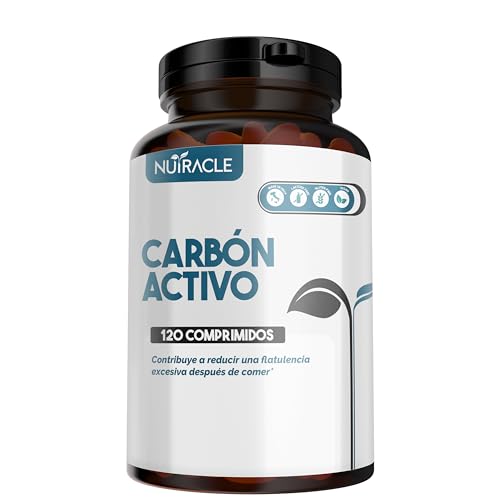 Nutracle Carbón Activado 500 mg 120 tabletas