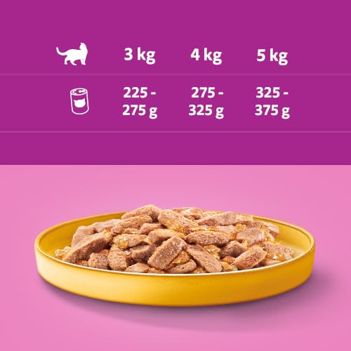 Whiskas 1 Natvoer - Kip in Saus - Blik (12X400 GR