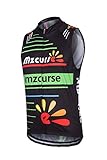 Mzcurse Men's Team Bike Bicycle Cycling Short Shirt Jersey Shorts Suit Kit Set (Green Vest, Medium,please check the size chart)