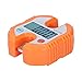Mini Crane Scale Digital Hanging Scale Handheld 150Kg Mini Crane Scale Portable Weighing Hook Hanging Tool with Double, Industrial Crane Scales (Orange)