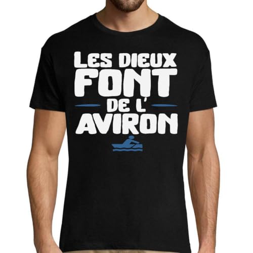 T-Shirt Aviron 5 Homme Humour Papa Rigolo Imprimé en France