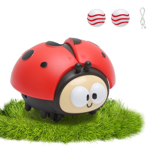 HENGBIRD Juguete Mariquita Eléctrico – Pelota Flotante Voladora para Niños USB Recargable, Juguete Educativo Interactivo Desde 3 Años – Regalo Cartoon Cumpleaños Navidad Interior HENGBIRD Juguete Mariquita Eléctrico – Pelota Flotante Voladora para Niños USB Recargable, Juguete Educativo Interactivo Desde 3 Años – Regalo Cartoon Cumpleaños Navidad Interior