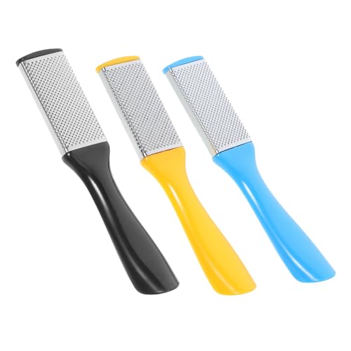 PERSELOSO 3Pcs Foot Remover Foot File Tool for Dead Skin and Removal Durable Tool for Smooth Feet Washable Foot Care