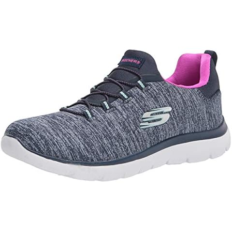 Skechers Women's Blue Athleisure Sneakers Size 5 UK Cover