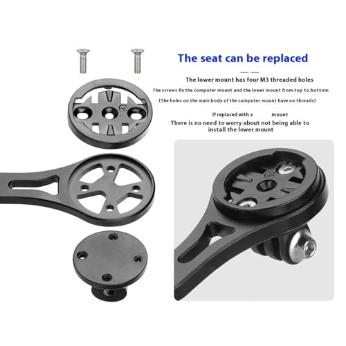 Support de montage pour ordinateur de vélo et support de montre extensible