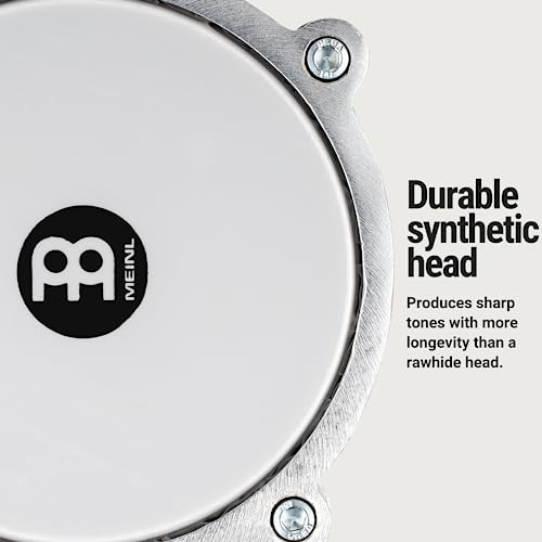 Meinl Percussion Darbuka Egyptian Goblet Drum, Hand Hammered — Made In Turkey — Synthetic Head, 2-Year Warranty (He-110) #TOP3