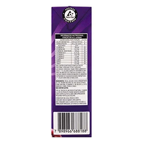Aventureiros Suco De Uva 200Ml