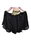 ✿Caracteristicas:falda de baile mujer，Los colores brillantes, la longitud del piso y el dobladillo enorme hacen que se vea hermosa en el escenariolatino ！ Ideal para Salsa, Vals, Tango, Cha Cha, Flamenco, Modern Ballroom！