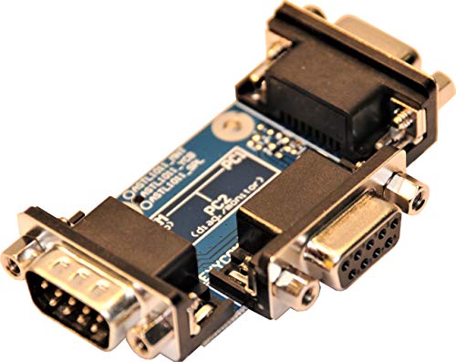 Black Box 2-Port RS232 DB9 Passive Splitter