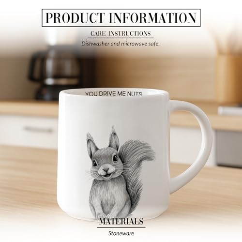 Taza Pavilion Gift Company Drive Me Nuts 17 oz miniatura 2