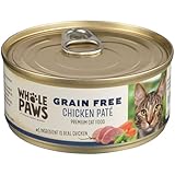 Whole Paws, Grain-Free Wet Cat Food, Chicken Paté, 5.5 Ounce